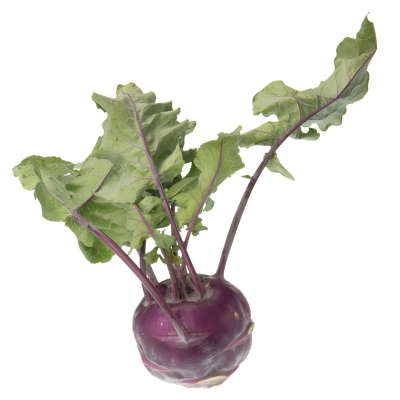 Paarse koolrabi 