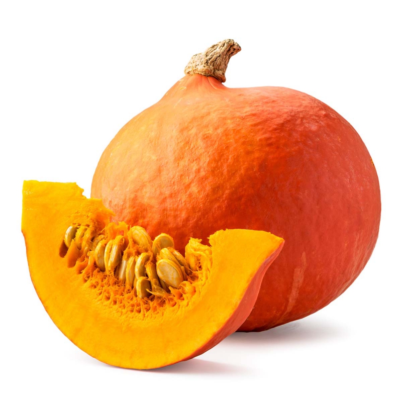 Pompoen oranje zaadvast