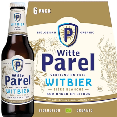 Witte parel witbier 6-pack BUDELS