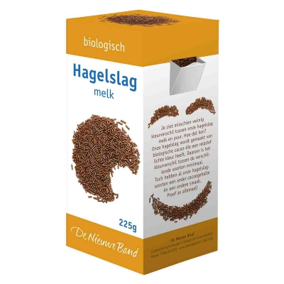 Hagelslag melk (20% cacao) DE NIEUWE BAND