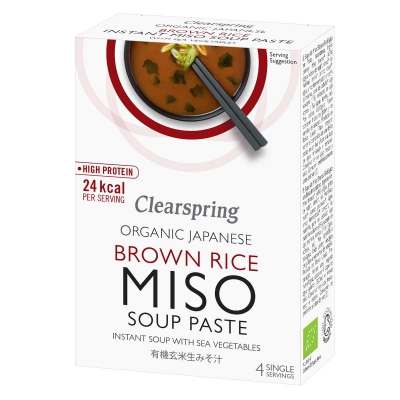 Instant miso-soeppasta met zeegroente CLEARSPRING