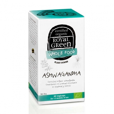 Ashwagandha (60 vcaps) ROYAL GREEN