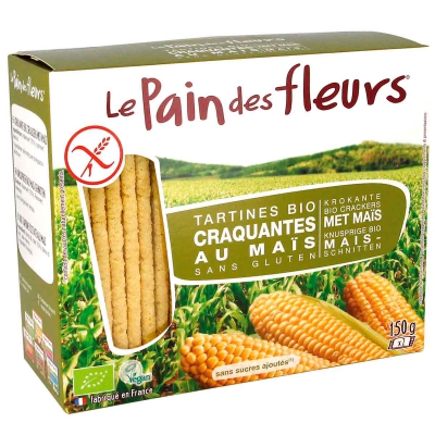 Crackers mais (krokant) LE PAIN DES FLEURS