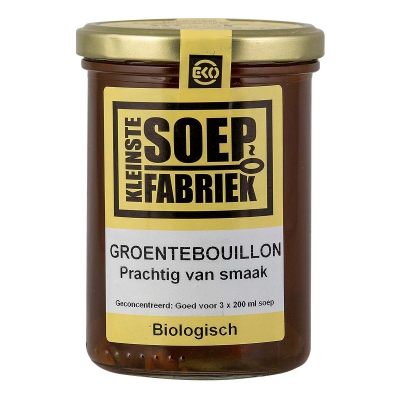 Groentebouillon KLEINSTE SOEPFABRIEK