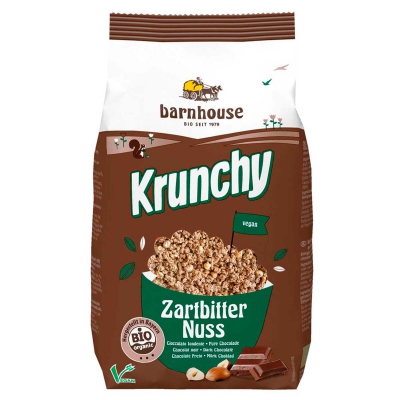 Krunchy choco puur + noten BARNHOUSE