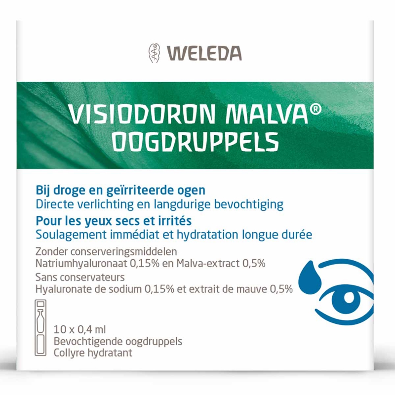 Visiodoron malva oogdruppel droge ogen