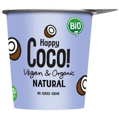 Yoghi coco natural 350 g HAPPY COCO