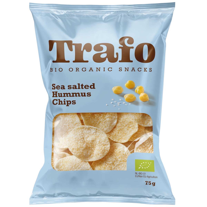 Hummus chips zeezout