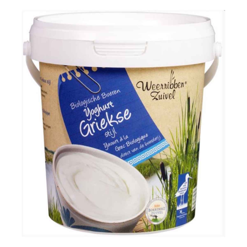 Griekse yoghurt emmer 800gr 