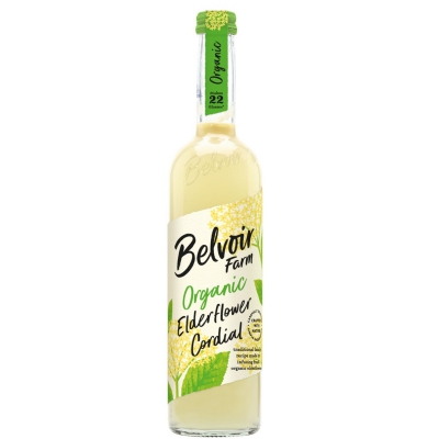 Elderflower cordial BELVOIR