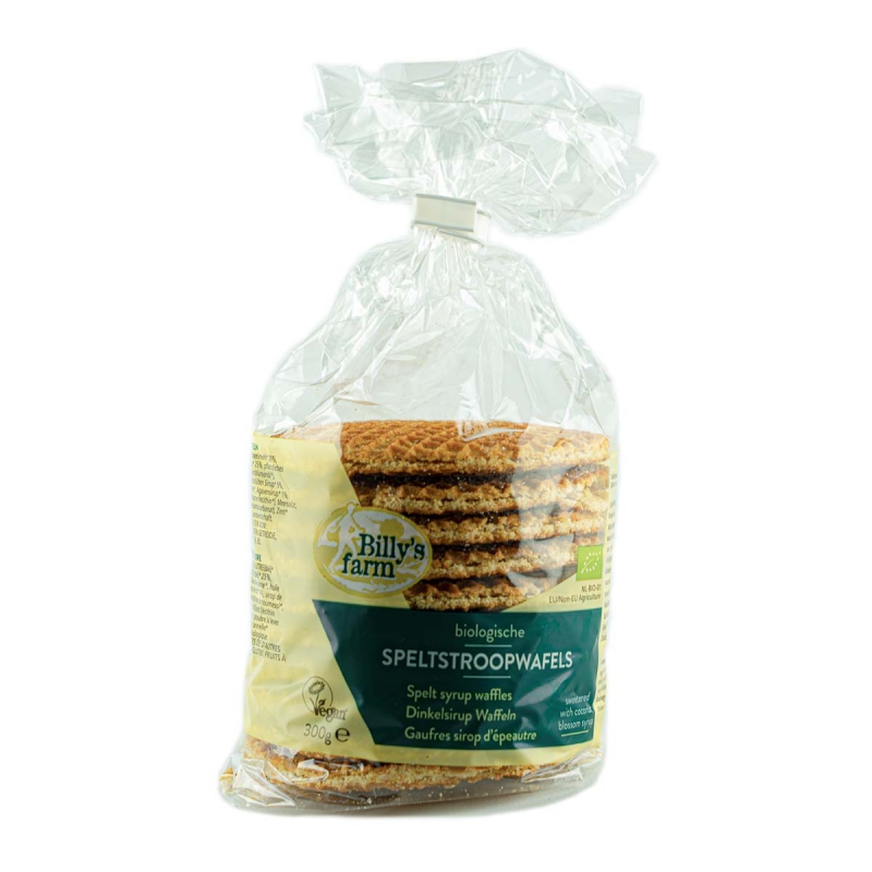 Spelt-stroopwafels vegan