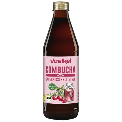 Kombucha cherry mint VOELKEL