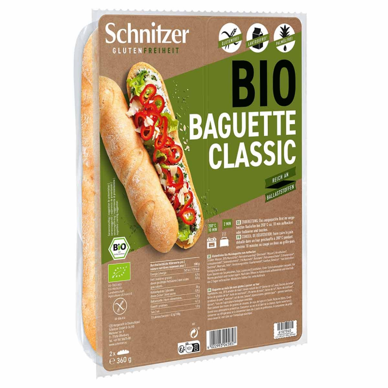 Baguette classic (glutenvrij)