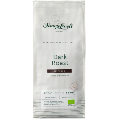 Espresso dark roast beans SIMON LEVELT