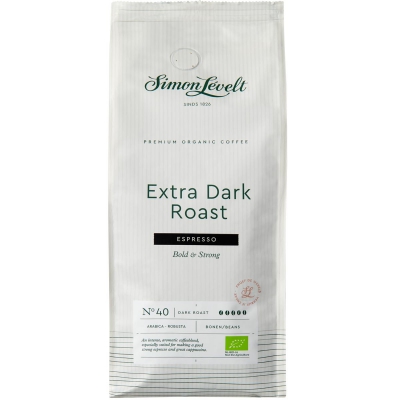 Espresso extra dark roast beans SIMON LEVELT