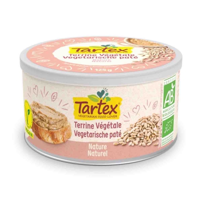 Vegetarische pate naturel TARTEX