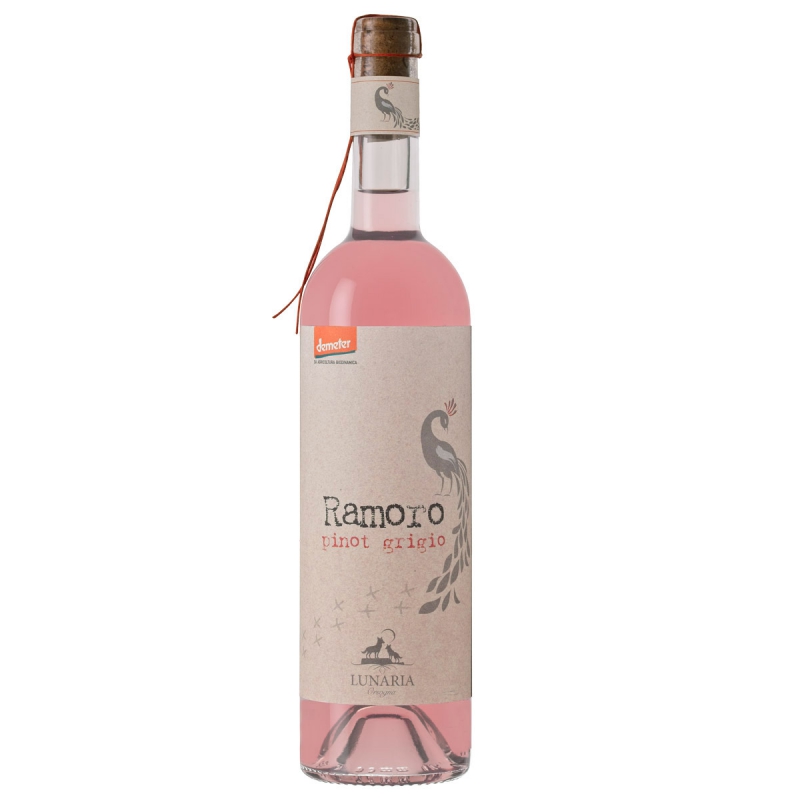 Ramoro pinot grigio rose wijn vegan