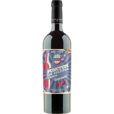 Tempranillo rode wijn zonder toegevoegd sulfiet DOMINIO DE PUNCTUM