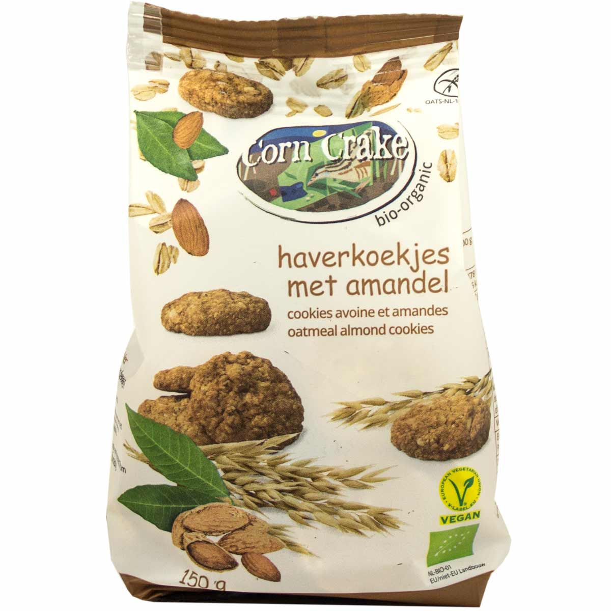 Haverkoekjes amandel glutenvrij