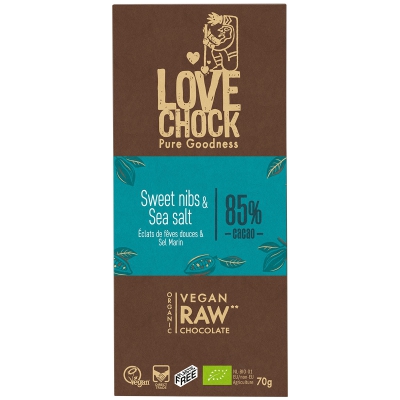 Sweet nibs sea salt LOVECHOCK